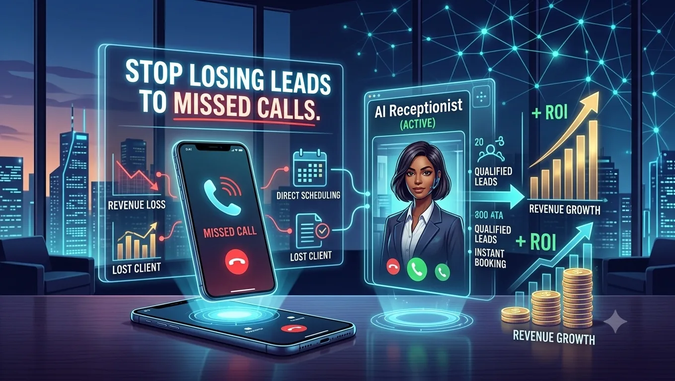 Stop Losing Money on Missed Calls: How an AI Receptionist Pays for Itself